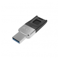 USB Netac 64GB US1 USB3.0 AES 256-bit Encryption NT03US1F-064G-30BK