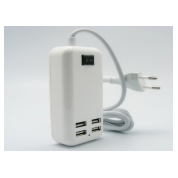 USB Power adapter 15W 3,1A (4-USB ports) 1,5m
