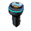 Bluetooth FM LED Transmiter C33 5V/ 3.1A crni