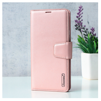 Maska na preklop Hanman Mill za Xiaomi Redmi Note 12 4G (EU) roze.