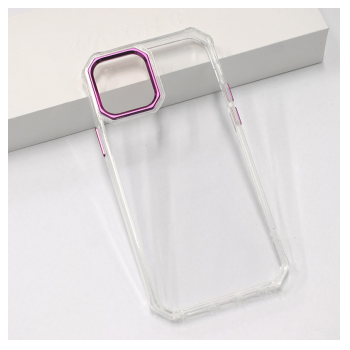 Maska Ice Cube Frame za iPhone 12/ 12 Pro pink