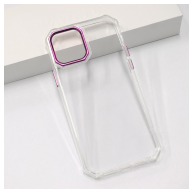 Maska Ice Cube Frame za iPhone 12/ 12 Pro pink