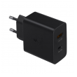 Kucni punjac Fast Charging Adapter Duo za Samsung PD 35W sa kablom Type-C na Type-C crni