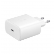 Kucni punjac Fast Charging za Samsung 2.0/ USB PD 45W sa kablom Type- C na Type- C (5A) beli