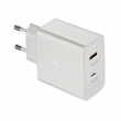 Kucni punjac Fast Charging Adapter za Samsung PD 35W sa kablom Type-C na Type-C beli
