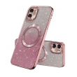 Maska Mag Case Electroplated za iPhone 11 roze