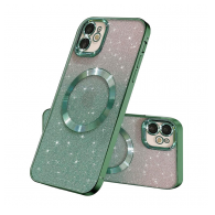 Maska Mag Case Electroplated za iPhone 11 zelena