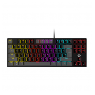Tastatura mehanicka Gaming Fantech MK876 RGB Atom TKL crna (Red switch)