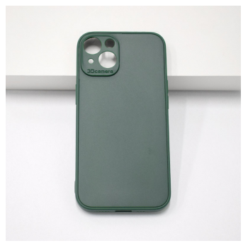 Maska 3D Camera za iPhone 13 tamno zelena