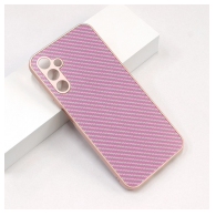 Maska Carbon Acrylic za Samsung A14 4G/ A145R/ A14 5G/ A146B roze,