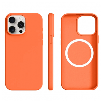 Maska Summer color Mag Case za iPhone 14 Pro Max svetlo narandzasta.