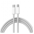 Kabel Braided PD Type-C na Lightning 20W beli