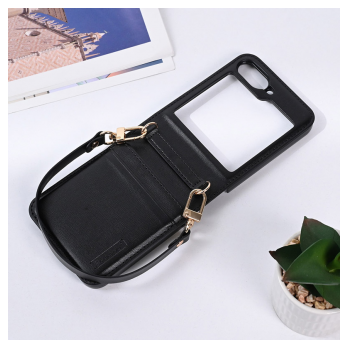 Maska na preklop Hanman Mill za Samsung Galaxy Z Flip 5 crna