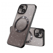 Maska Mag Case Electroplated za iPhone 15 crna