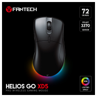 Mis Gaming Wireless Fantech XD5 Helios Go crni