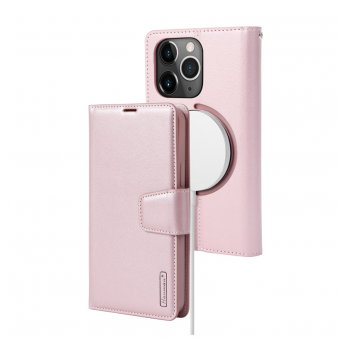 Maska na preklop Hanman Miny Mag Case za iPhone 14 Pro Max roze