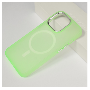 Maska Colorful Magsafe za iPhone 14 Pro zelena