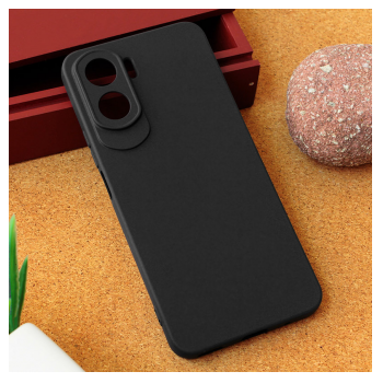 Maska Skin Silikon za Honor 90 Lite mat crna
