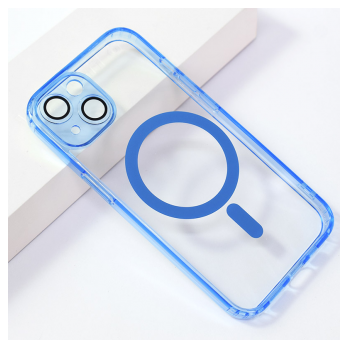 Maska Color Magsafe za iPhone 15 Plus plava