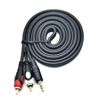 Audio kabel 2RCA na 3.5mm JWD-AU01 3m