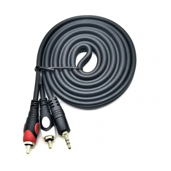 Audio kabel 2RCA na 3.5mm JWD-AU01 1.8m