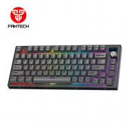 Tastatura Mehanicka Gaming Fantech MK910 RGB PBT MaxFit 81 Frost Wireless crna (yellow switch)