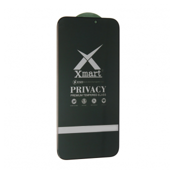 Zastitno staklo XMART 9D Privacy za iPhone 15 Plus