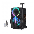 Bluetooth zvucnik karaoke set sa mikrofonom NDR-P08 crni