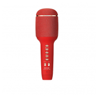 Mikrofon karaoke + zvucnik WS-900 crveni