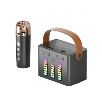 Bluetooth zvucnik Karaoke set sa mikrofonom Q-2 crni