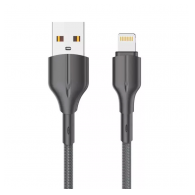 Kabel LDNIO LS851 25W USB na iPhone Lightning sivi 1m