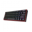 Mehanicka Gaming tastatura Redragon Fizz Pro K616 RGB Wireless/ Wired crna