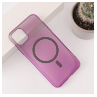 Maska Transparent Mag Case za iPhone 11 ljubicasta