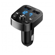 Bluetooth FM Transmiter S5 USBx2 crni