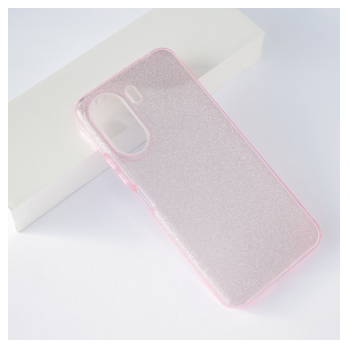 Maska Crystal Dust za Xiaomi Redmi 13C 4G/ Poco C65 4G roze