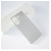 Maska Crystal Dust za Xiaomi Redmi 13C 4G/ Poco C65 4G srebrna