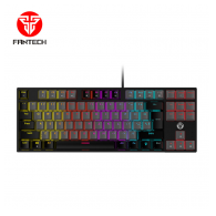 Tastatura Mehanicka Gaming Fantech MK876 RGB Atom TKL siva (blue switch)