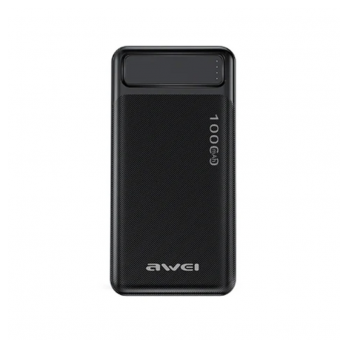 Power Bank Awei P5K 10000 mAh/ 2,1A fast charging crne