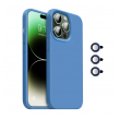 Maska Magnetic Lens za iPhone 15 Pro plava