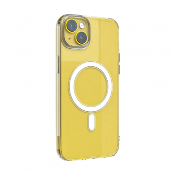 Maska Berlia Clear Mag Case Premium za iPhone 15 Plus transparent