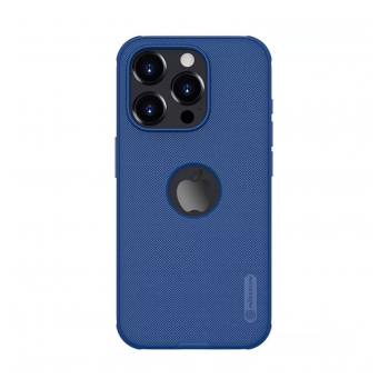 Maska Nillkin Super Frosted Shield Pro za iPhone 15 Pro (sa otvorom logo) plava