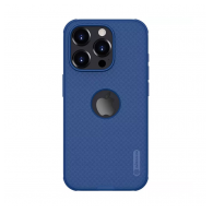 Maska Nillkin Super Frosted Shield Pro za iPhone 15 Pro (sa otvorom logo) plava