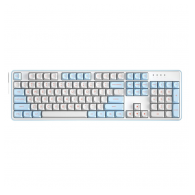 Mehanicka tastatura ZIFRIEND ZT104 belo plava (sivi switch)