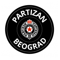 Podna podloga za stolicu sa grbom FK Partizan
