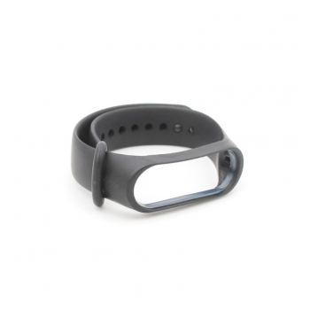 Silikonska narukvica za pametni sat Xiaomi Mi Band M3/ M4 tamno siva