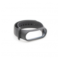 Silikonska narukvica za pametni sat Xiaomi Mi Band M3/ M4 tamno siva