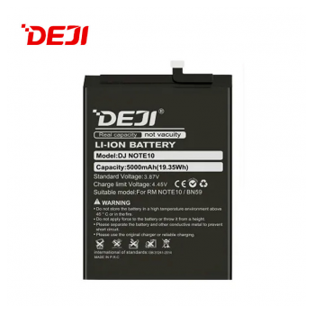 Baterija DEJI za Xiaomi Redmi Note 10 4G/ Redmi Note 10S/ Redmi 10 2022 BN59 (5000mAh)