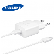 Kucni punjac Samsung 15W Type-C + kabel Type-C (EP-T1510) beli