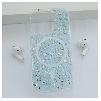 Maska Shine Shimmer Mag Case za iPhone 15 Pro plava