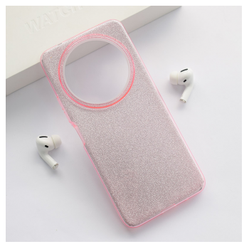 Maska Crystal Dust za Xiaomi Redmi A3 (2024) pink